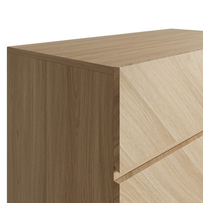 Catania Chest of Drawers Light Brown 4 Drawers