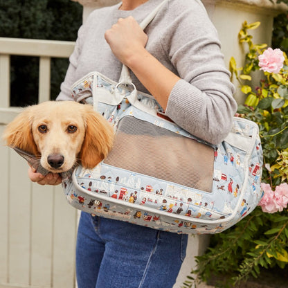 Small Dog Pet carrier Blue Polyester 42cm by Cath Kidston