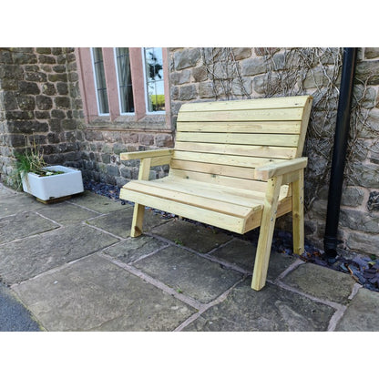 Clover Garden Bench by Croft - 2 Seats