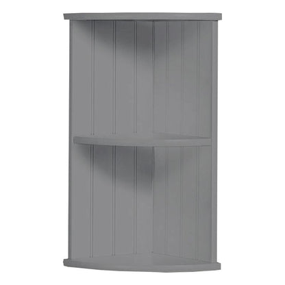 Colonial Shelving Unit Grey 2 Shelves