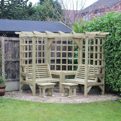 Clementine Garden Arbour by Croft - 4 Seats