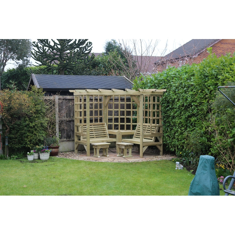 Clementine Garden Arbour by Croft - 4 Seats