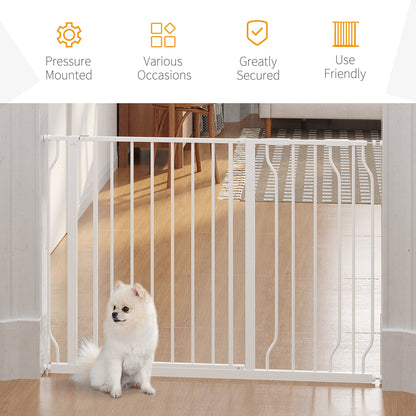 PawHut Wide Dog Safety Gate