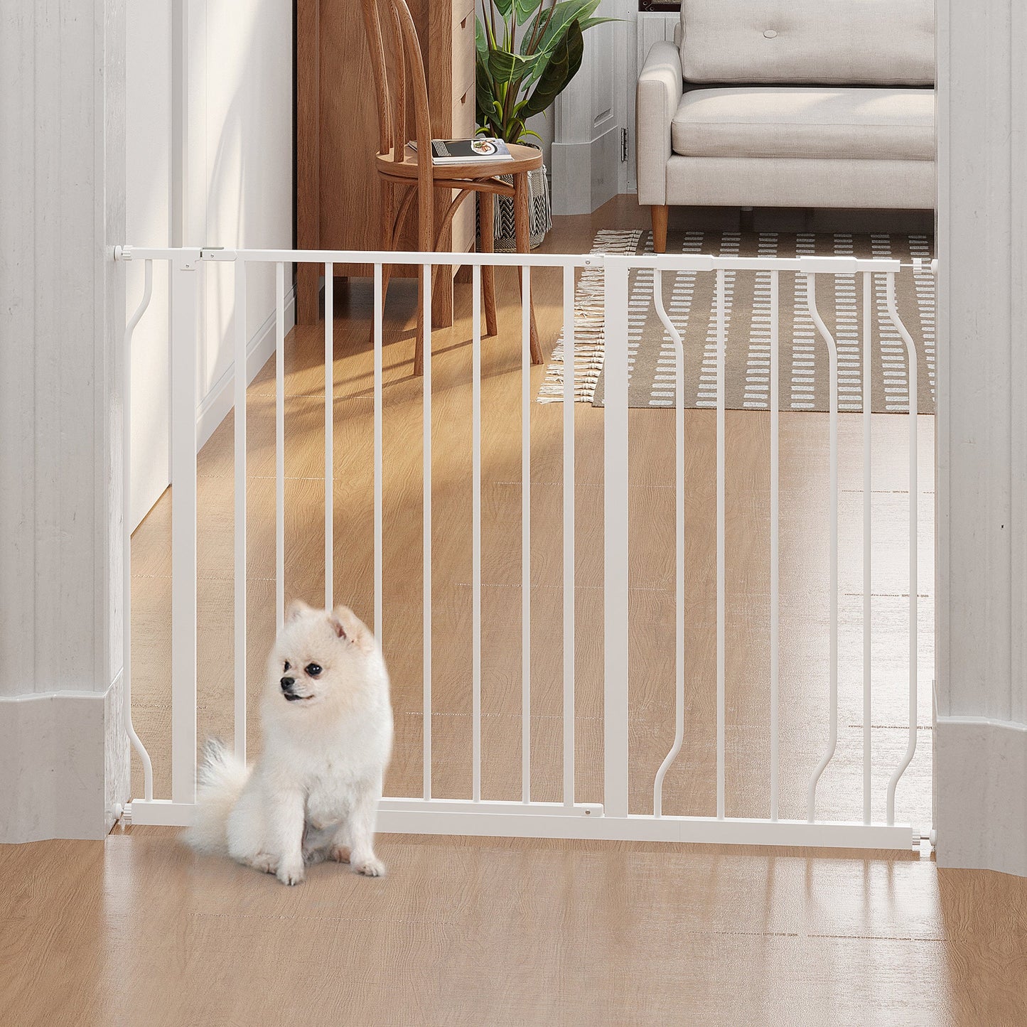 PawHut Wide Dog Safety Gate