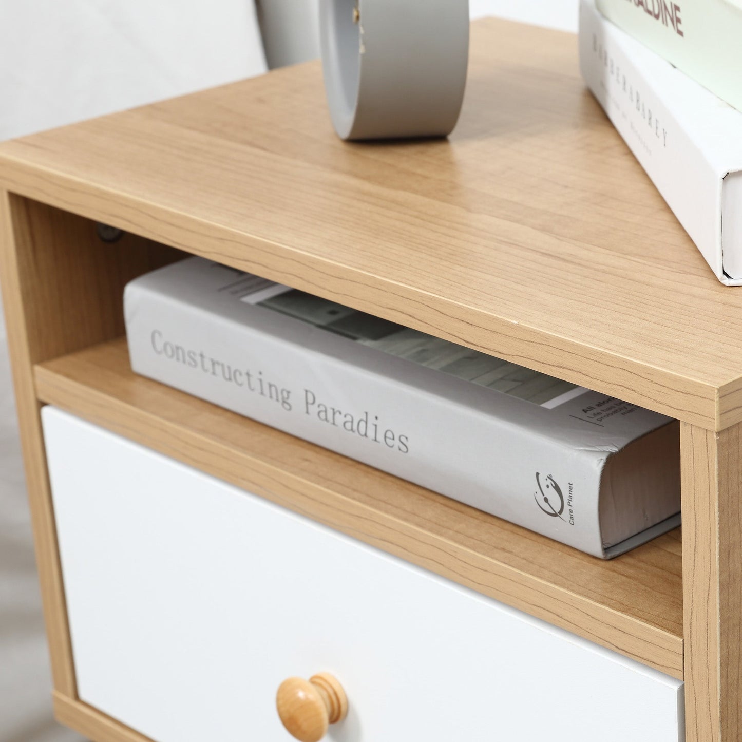 Homcom Modern Bedside Table