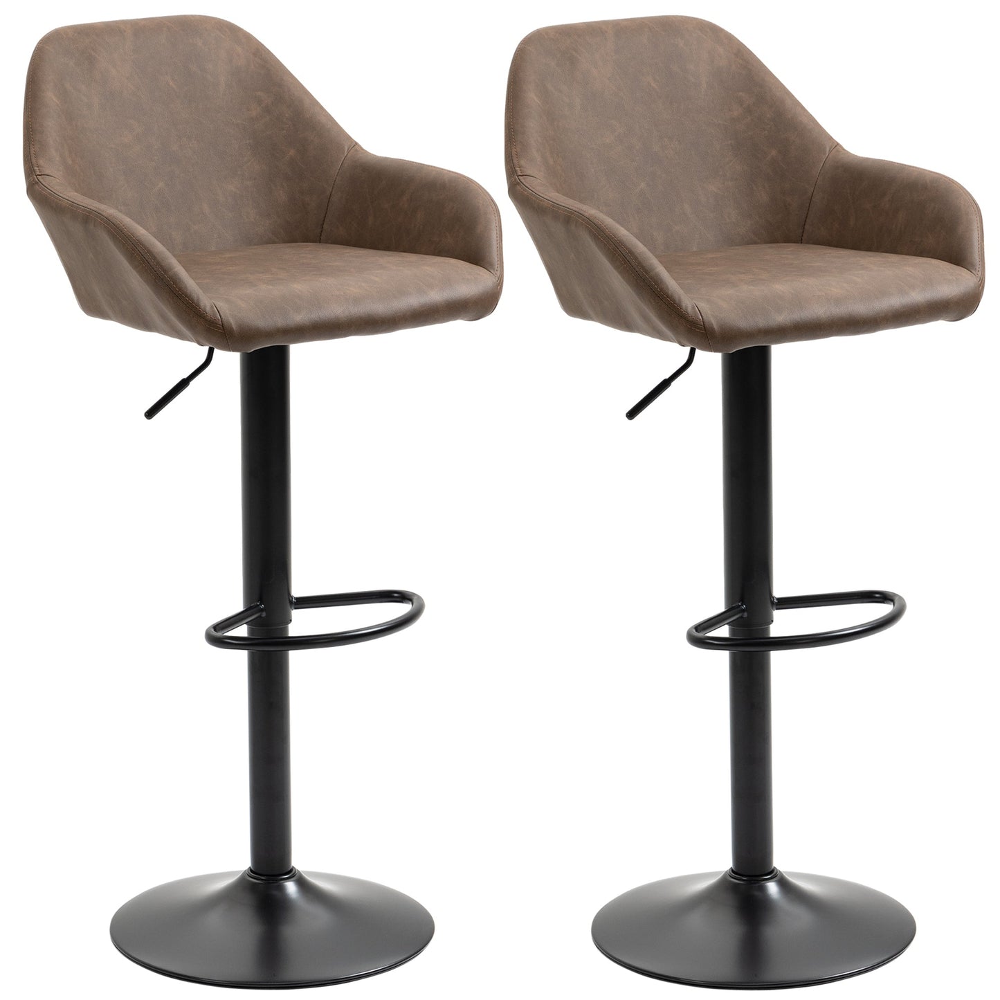 Adjustable Bar Stools Set of 2