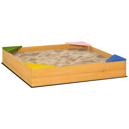 Kids Wooden Sand Pit