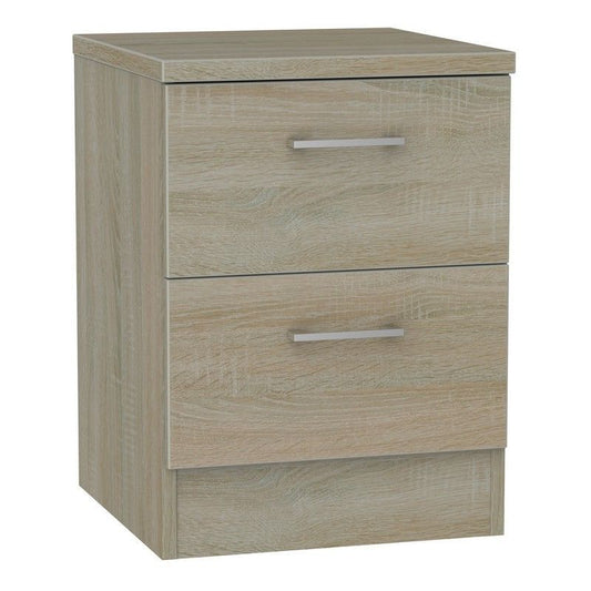 Elmsett Slim Chest of Drawers Brown 2 Drawers