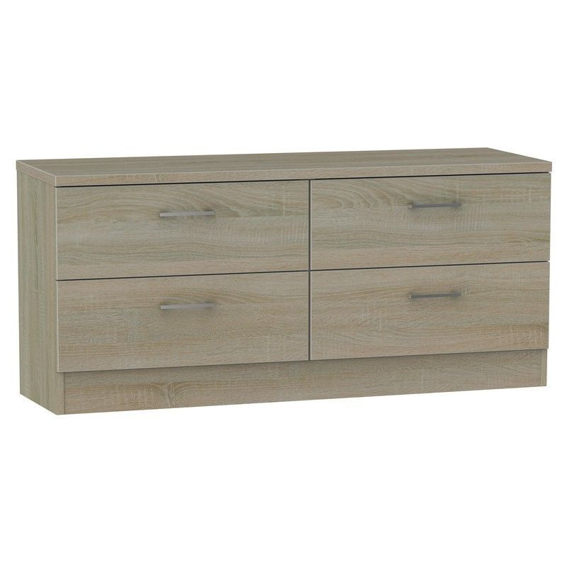 Elmsett Large Chest of Drawers Brown 4 Drawers