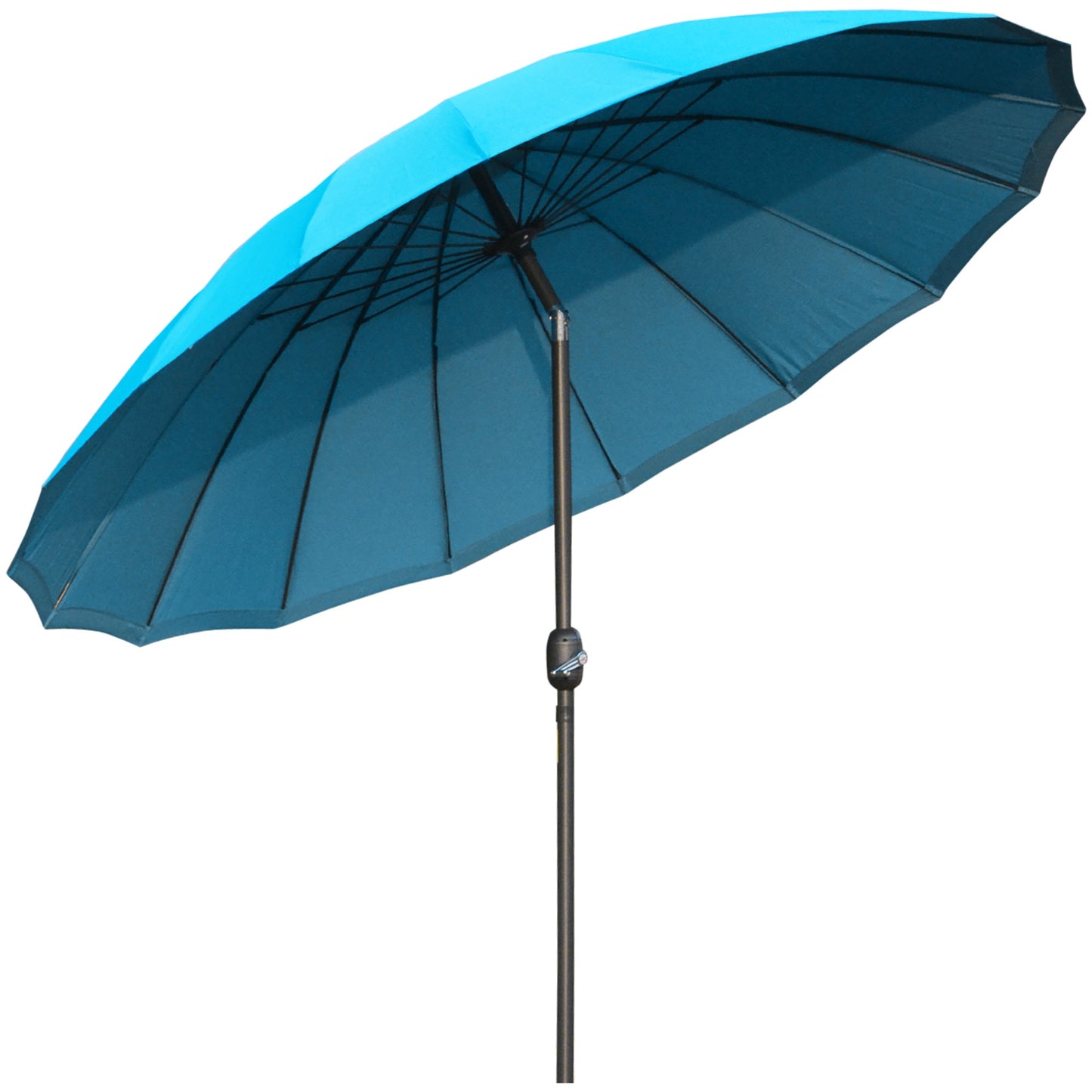 2.6m Shanghai Garden Parasol Umbrella with Crank & Tilt