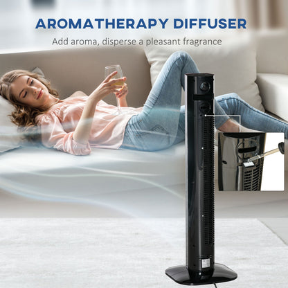 38" Freestanding Tower Fan Cooling with Aroma Function