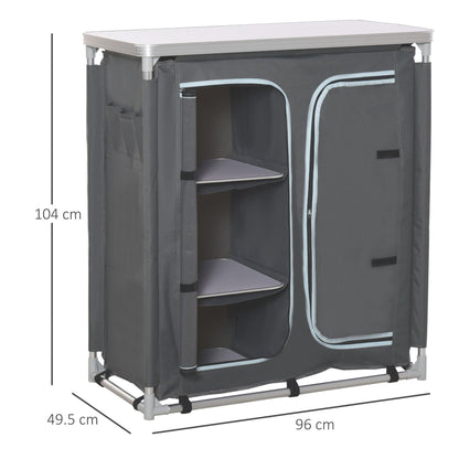 Aluminum Camping Cupboard