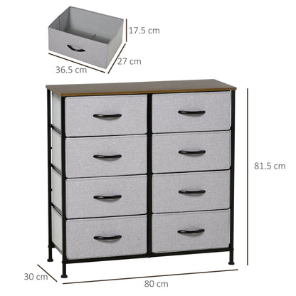 Fabric Chest of Drawers