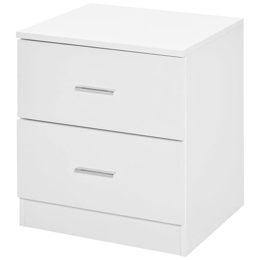 Bedside Table with 2 Drawers