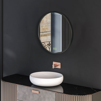 kleankin Round Bathroom Mirror