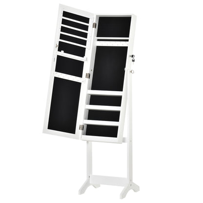 Homcom Jewellery Cabinet with Full-Length Mirror