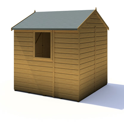 Shire Faroe 6' 3" x 6' Apex Shed - Premium Dip Treated Shiplap