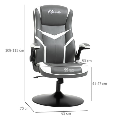 Vinsetto Video Game Chair Computer Chair with Adjustable Height