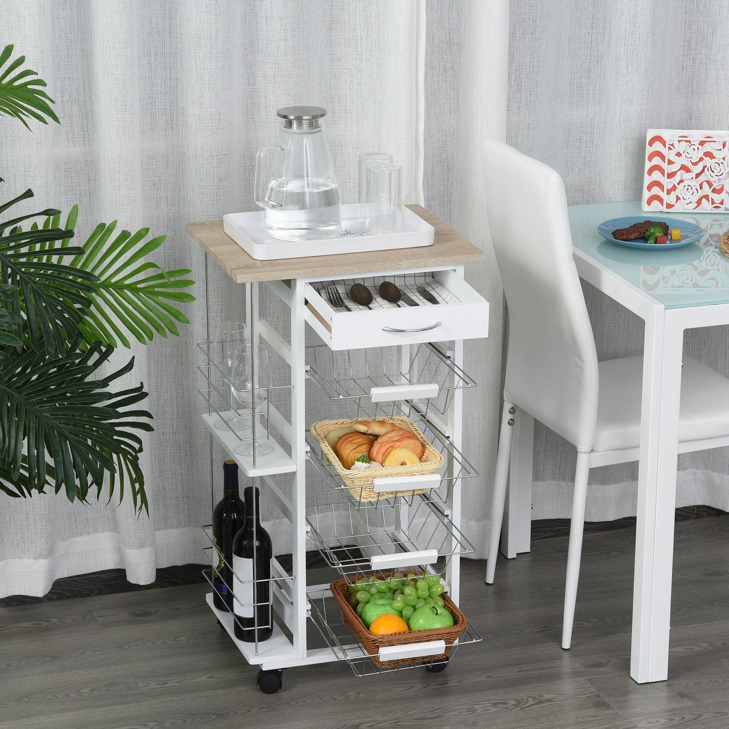 Rolling Kitchen Cart