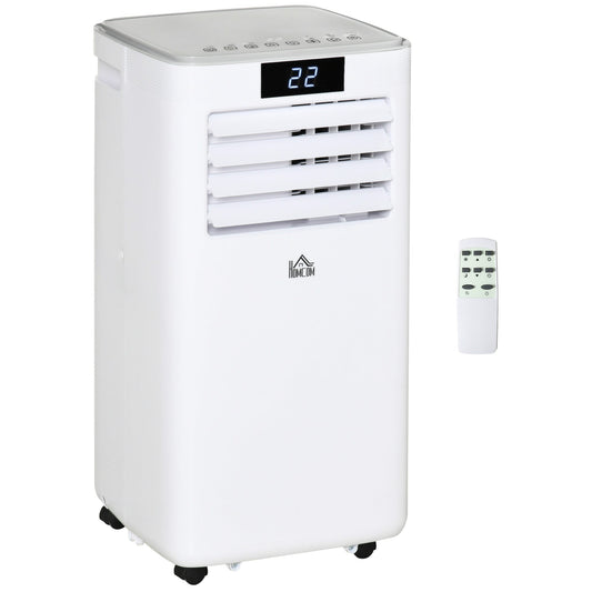 A Rated 10,000 BTU 4-In-1 Portable Dehumindifier With Remote & 24 Hour Timer