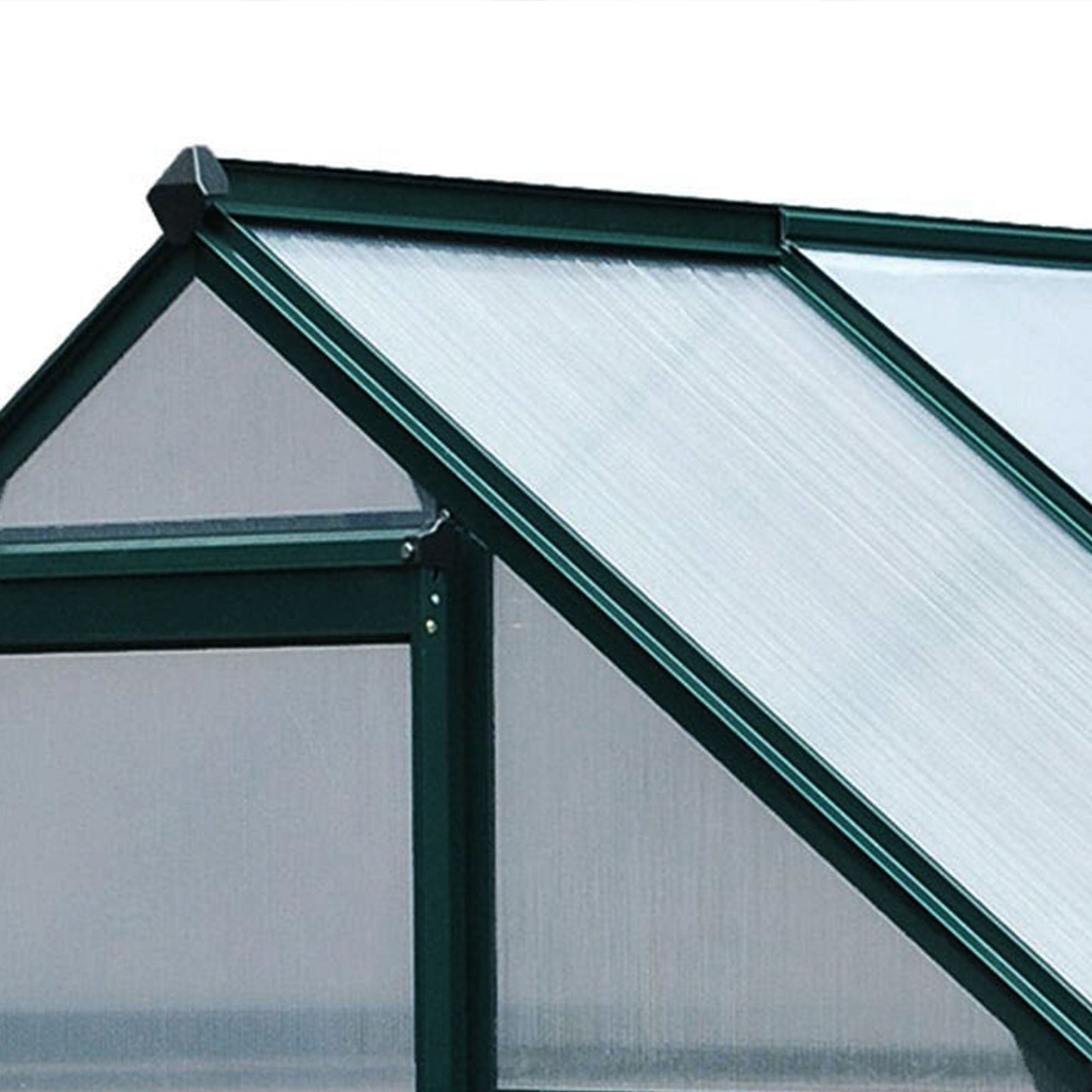 6 x 4 Greenhouse Walk-In Aluminium & Polycarbonate by Greenery