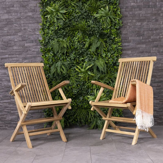 Essentials Garden Chair Set by Wensum - 2 Seats