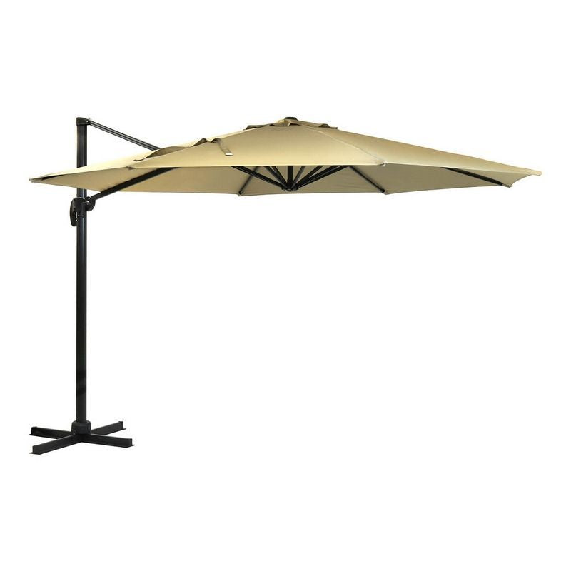 Cantilever Garden Parasol by Wensum - 3.5M Beige