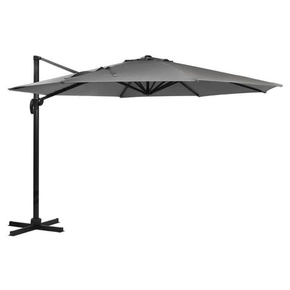 Cantilever Garden Parasol by Wensum - 3.5 x 3.5M Grey