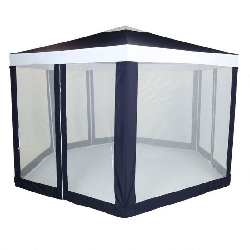 Garden Gazebo by Wensum with a 2 x 2M Blue Canopy