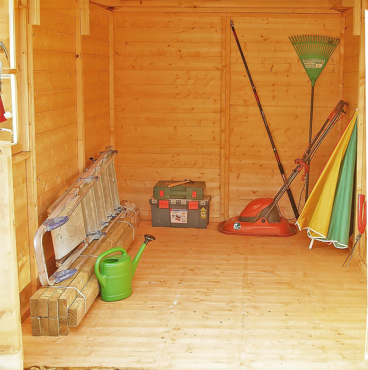 Shire Guernsey 7' x 10' 11" Apex Shed - Premium Dip Treated Shiplap