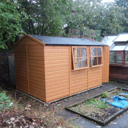 Shire Guernsey 7' x 10' 11" Apex Shed - Premium Dip Treated Shiplap