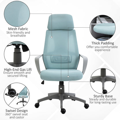 Vinsetto Ergonomic Office Chair w/ Wheel