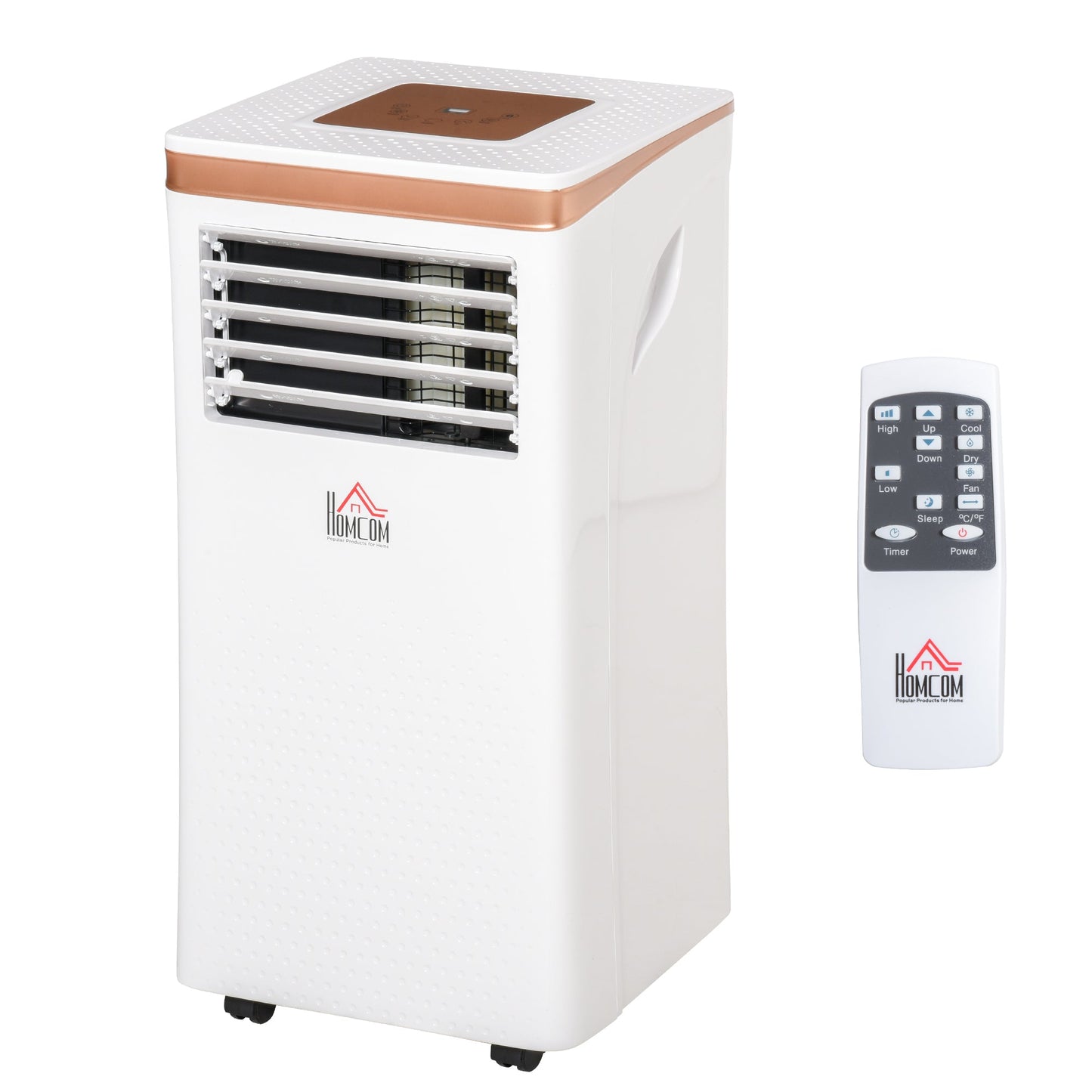 A Rated 10,000 BTU Portable Air Conditioner With Remote & 24 Hour Timer