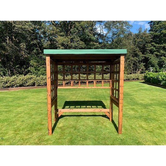 Scandinavian Redwood Garden BBQ Shelter by Charles Taylor Green