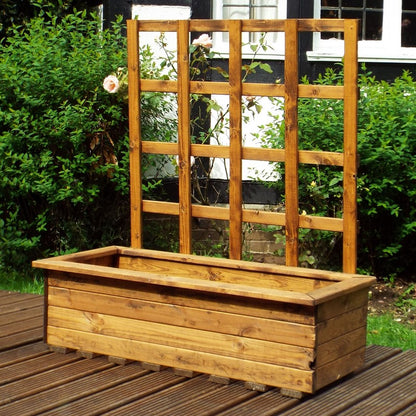 Kensington Garden Planter Trellis by Charles Taylor