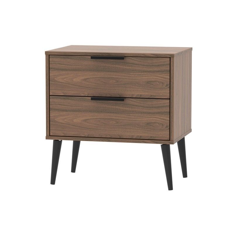 Drayton Chest of Drawers Brown 2 Drawers