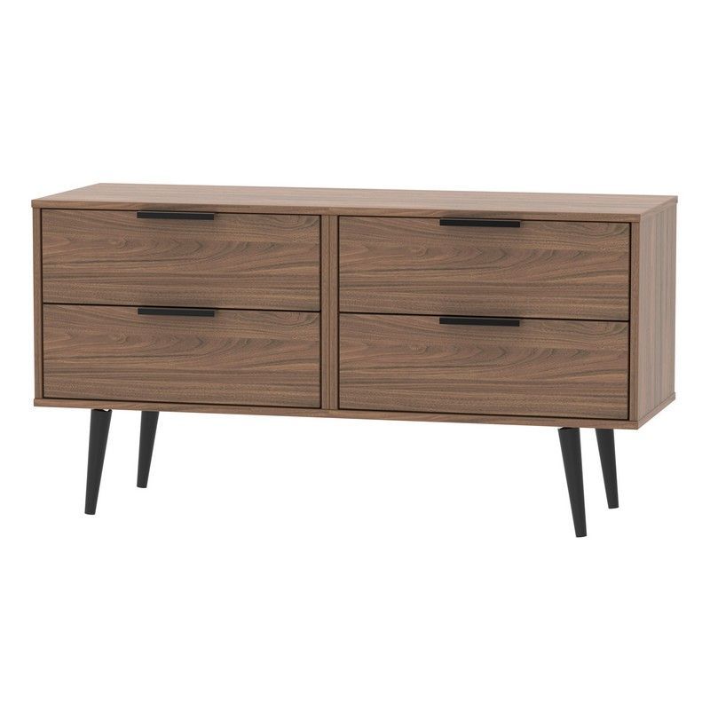 Drayton Large Chest of Drawers Brown 4 Drawers