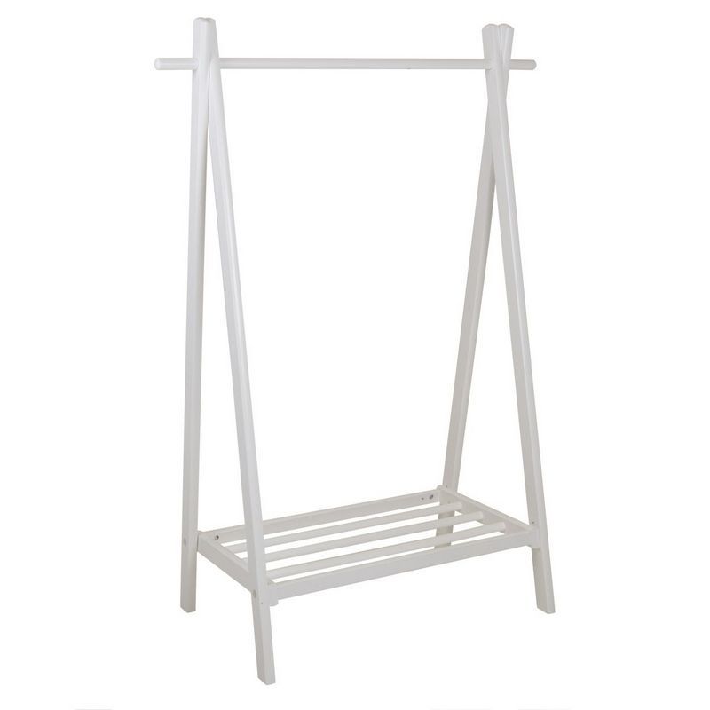 Wensum Clothes Rail White 120cm