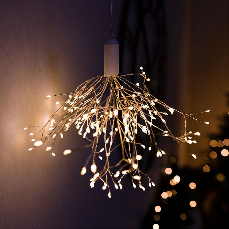 String Fairy Christmas Lights Multifunction Warm White Outdoor 150 LED - 25.5m Dandelion by Wensum