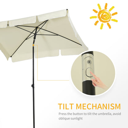 Outsunny Garden Parasol Umbrella