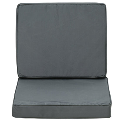 Replacement Seat and Back Cushion Set - Grey