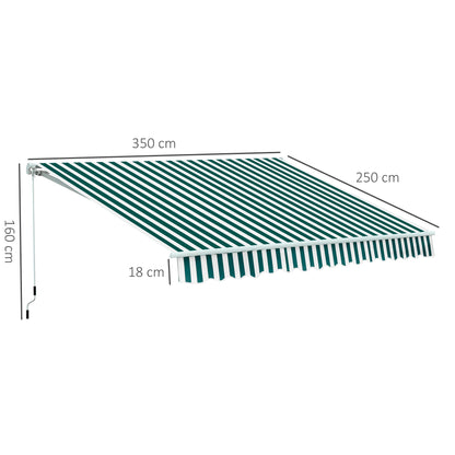 Manual Retractable Awning