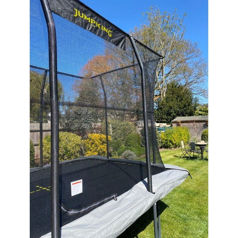 8ft x 12ft JumpKing Rectangular Combo Pro Trampoline only 629.0