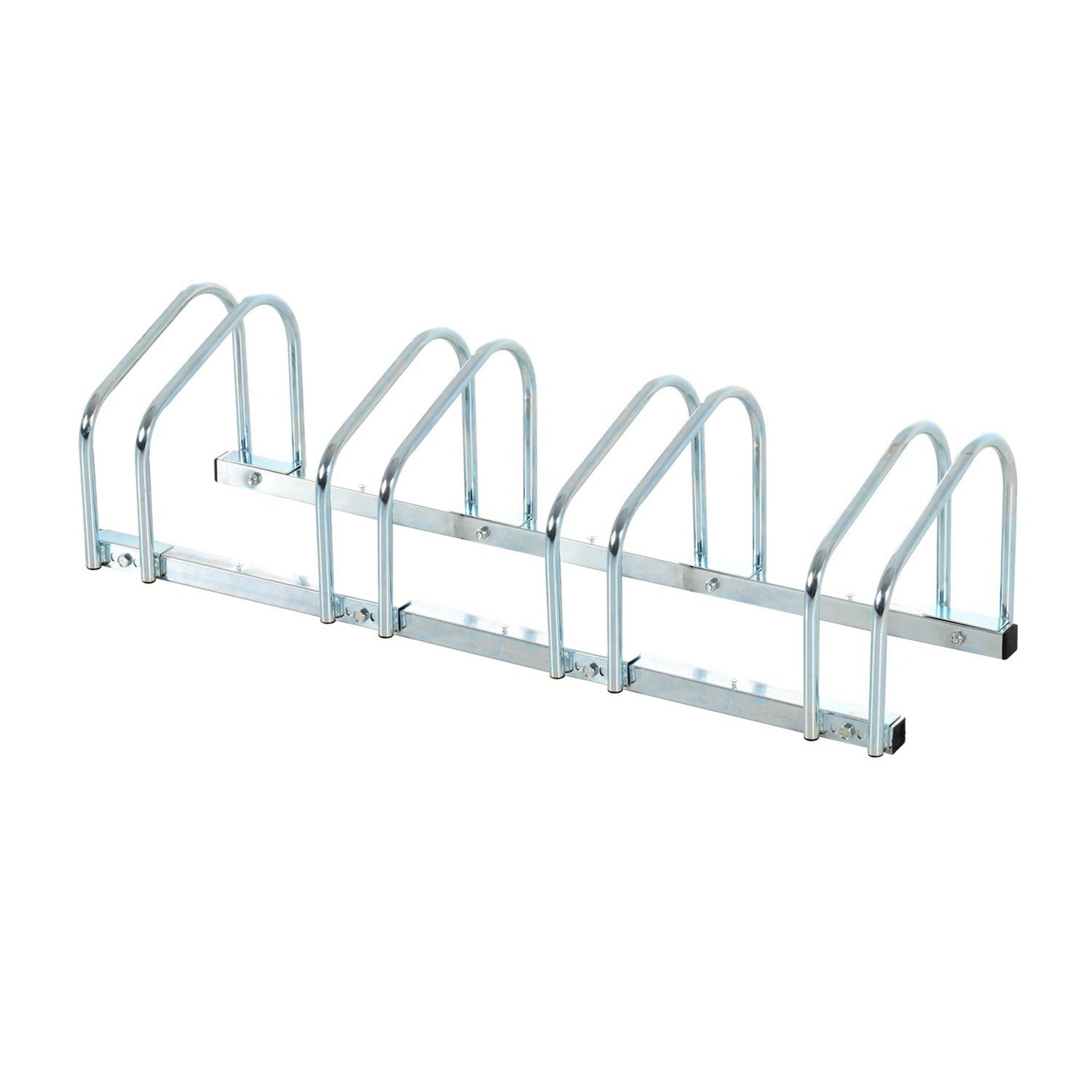 Bike Stand Parking Rack Floor or Wall Mount Bicycle Cycle Storage Locking Stand 4 Racks