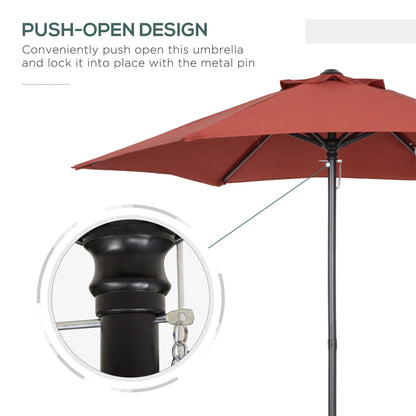 2m Patio Parasols Umbrellas