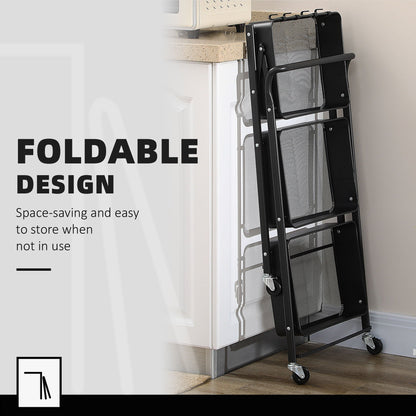 3 Tier Storage Trolley Cart