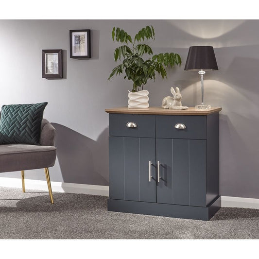 Kendal Sideboard Blue 2 Doors 1 Shelf 2 Drawers