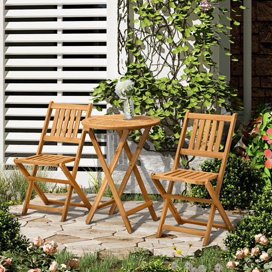 3-Piece Folding Bistro Set