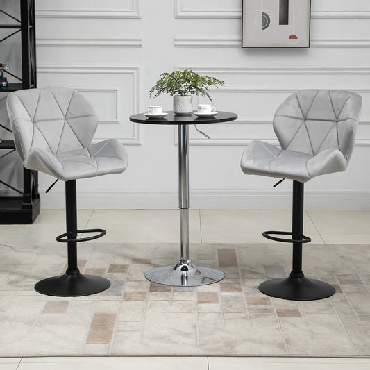 Adjustable Bar Stools Set of 2