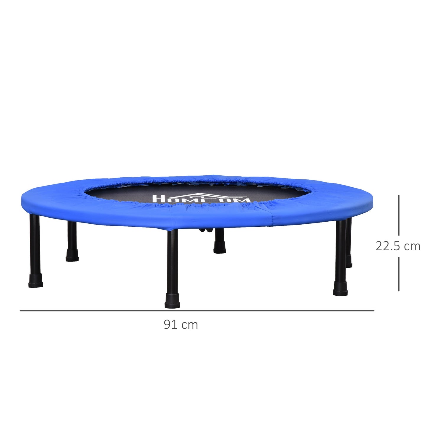 Trampoline Aerobic Rebounder Indoor Outdoor Fitness Round Jumper 91cm